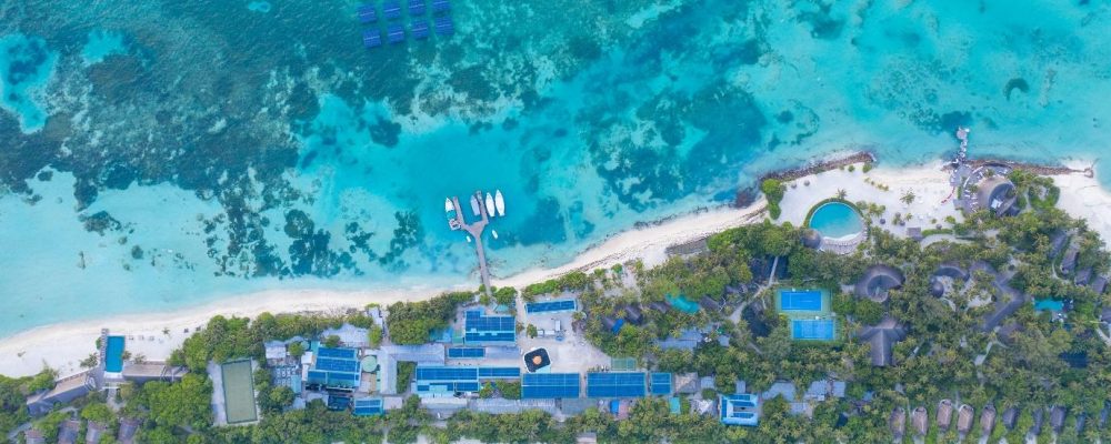 World´s Largest Floating Solar Power System at Sea Launched In Lux* South Ari Atoll, Maldives