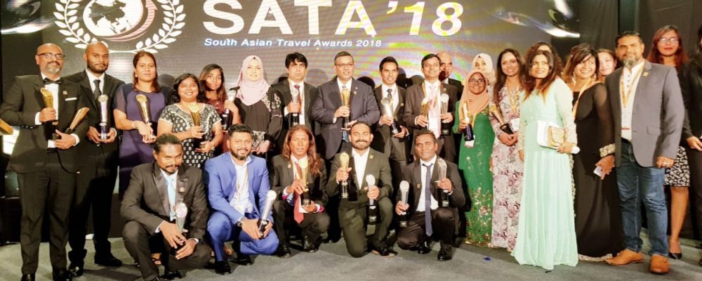 Maldives wins 3 prestigious titles at South Asian Travel Awards 2018